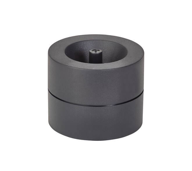 Papercliphouder MAULpro magnetisch recycled Ø73x60mm zwart