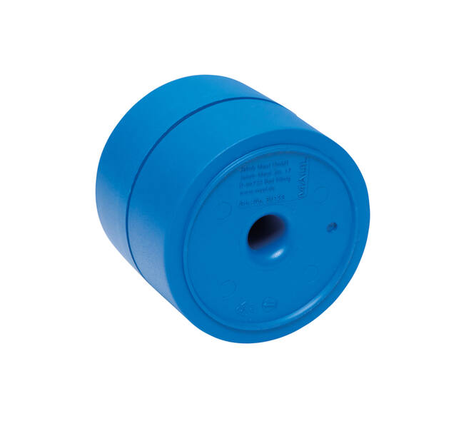 Papercliphouder MAULpro magnetisch recycled Ø73x60mm blauw