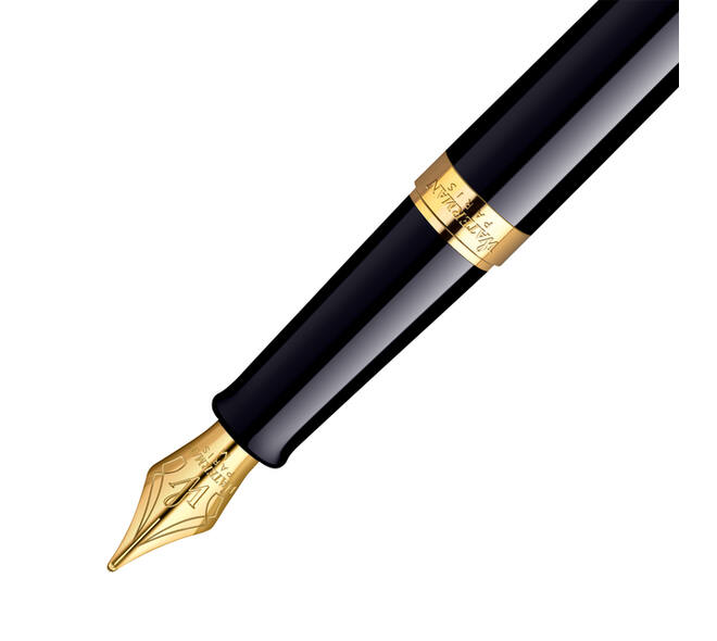 Vulpen Waterman Hémisphère black lacquer GT medium