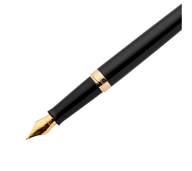 Vulpen Waterman Hémisphère black lacquer GT medium