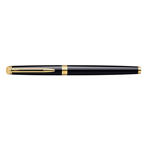 Vulpen Waterman Hémisphère black lacquer GT medium