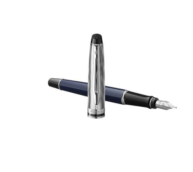 Vulpen Waterman Expert L'essence du blue lacquer CT fijn