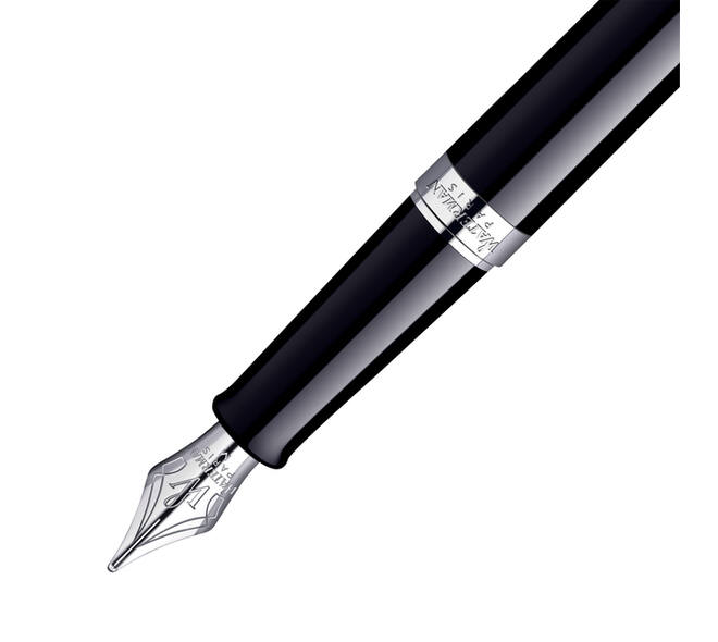 Vulpen Waterman Hémisphère black lacquer CT medium
