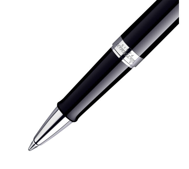 Rollerpen Waterman Hémisphère black lacquer CT fijn