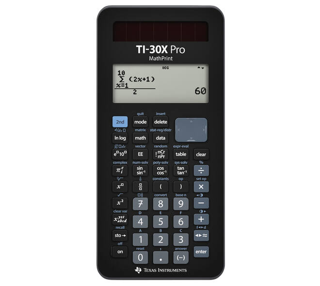Rekenmachine TI-30X Pro MathPrint