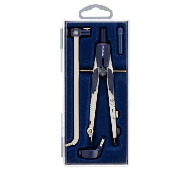 Passer Staedtler Mars 553 met snelverstelling en verlengstuk