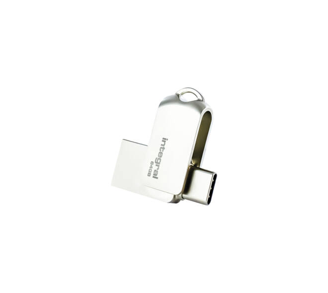 USB stick 3.0 Integral USB-360-C Dual USB-A 64GB
