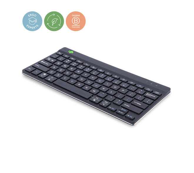 Toetsenbord R-Go Ergonomisch Compact Break QWERTY zwart