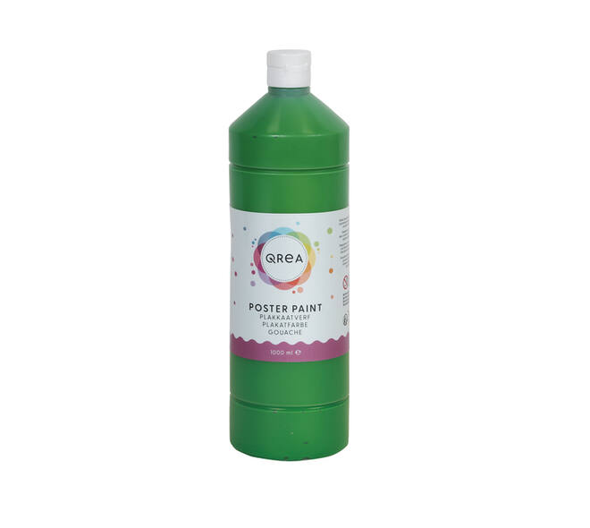 Plakkaatverf Qrea middengroen 1000ml