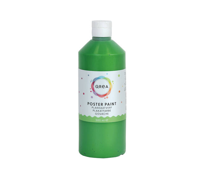 Plakkaatverf Qrea middengroen 500ml
