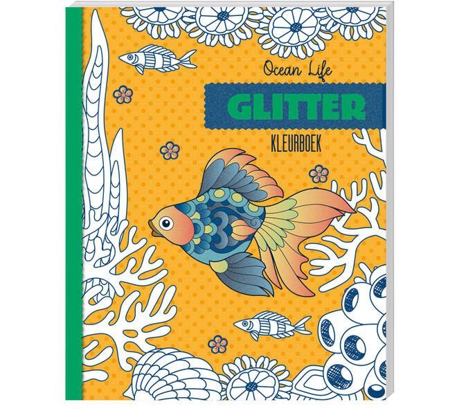 Kleurboek Interstat Glitter Ocean Life