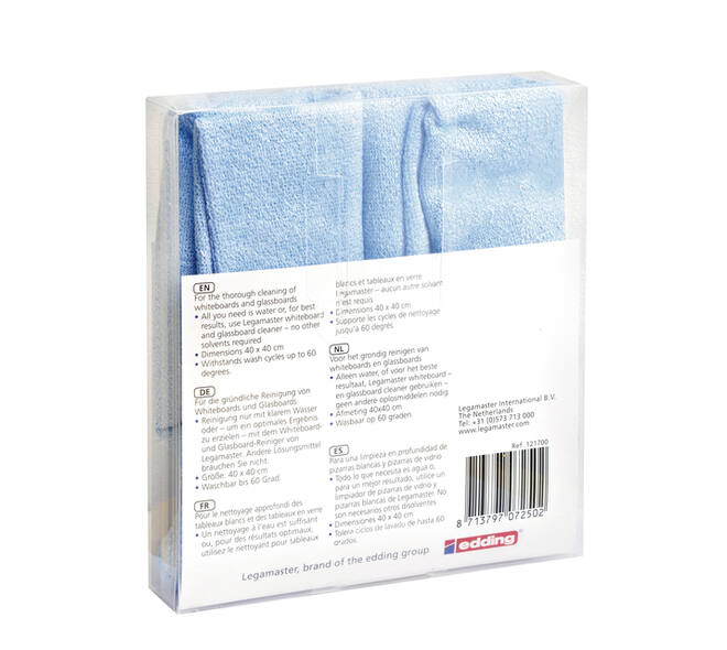 Microvezeldoek Legamaster 40x40cm 2 stuks