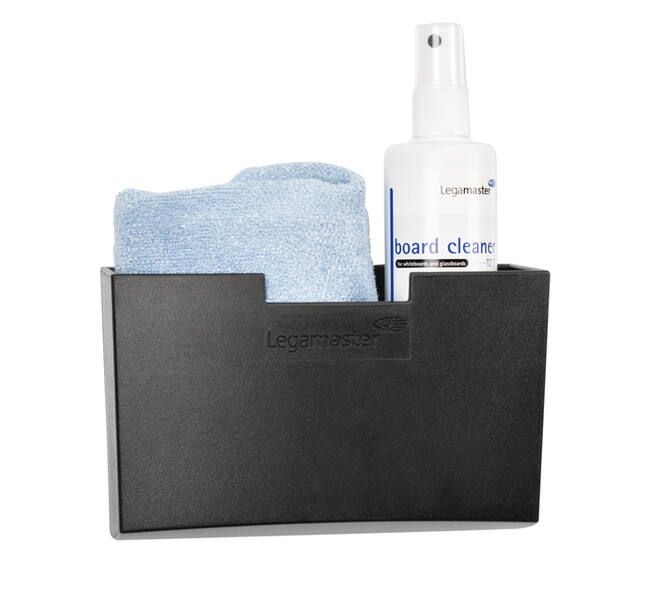Glasbord accessoirehouder Legamaster zwart