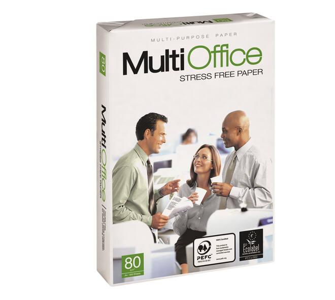 Kopieerpapier MultiOffice A4 80gr wit 500 vel