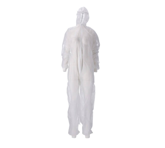 Overall CMT XXL non-woven ritssluiting PP wit 50 stuks