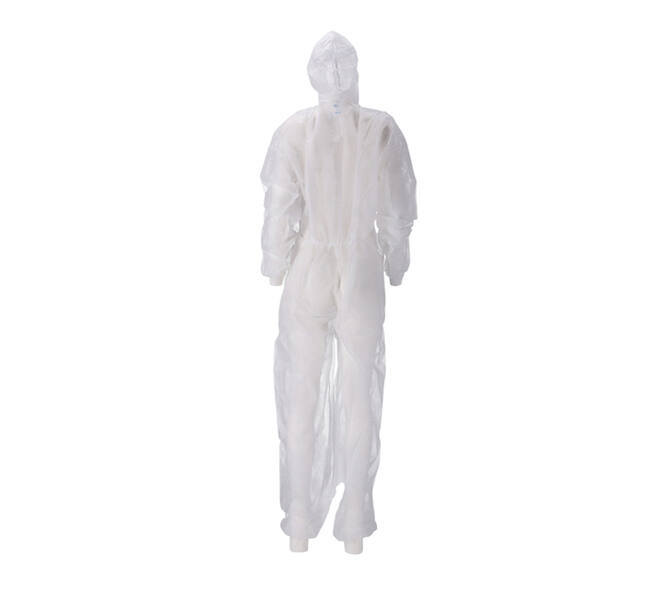 Overall CMT XXL non-woven ritssluiting PP wit 50 stuks