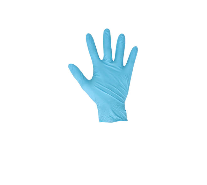 Handschoen CMT M nitril blauw 100 stuks