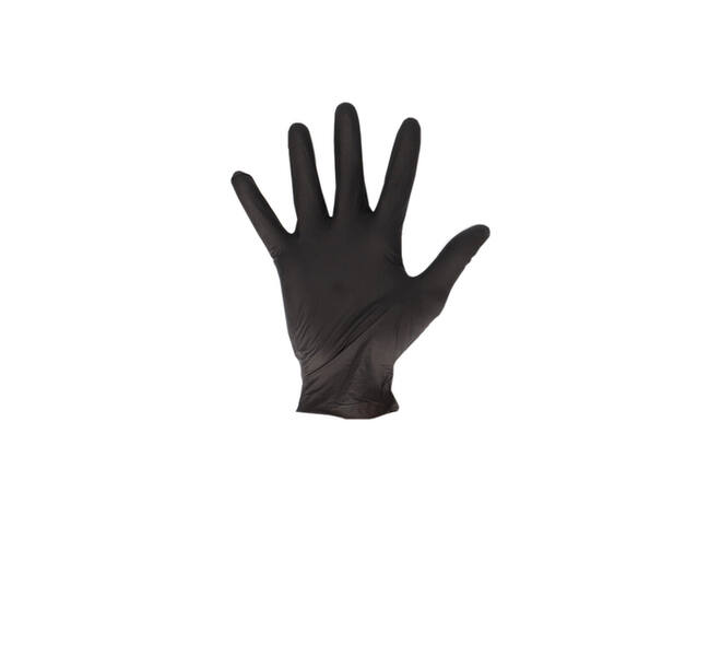 Handschoen CMT XL soft nitril zwart 100 stuks
