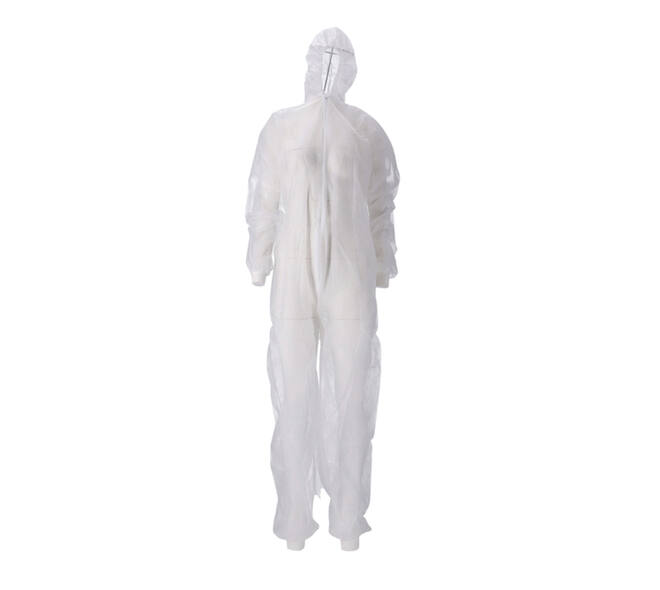 Overall CMT XL non-woven ritssluiting PP wit 50 stuks