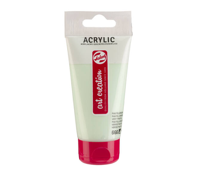 Acrylverf Talens Art Creation 666 pastelgroen tube à 75ml