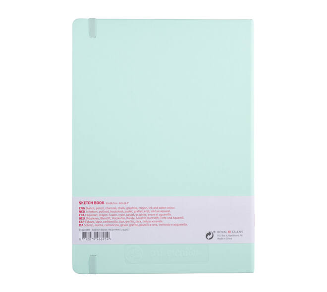 Schetsboek Talens Art Creation 80 vel 140gr 210x297mm frisse munt