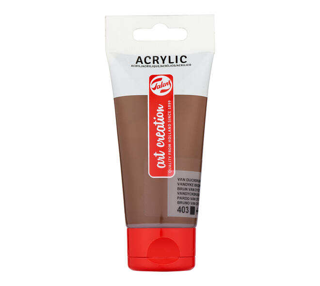 Acrylverf Talens Art Creation 403 van Dijckbruin tube à 75ml