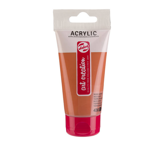 Acrylverf Talens Art Creation 436 rode aarde tube à 75ml