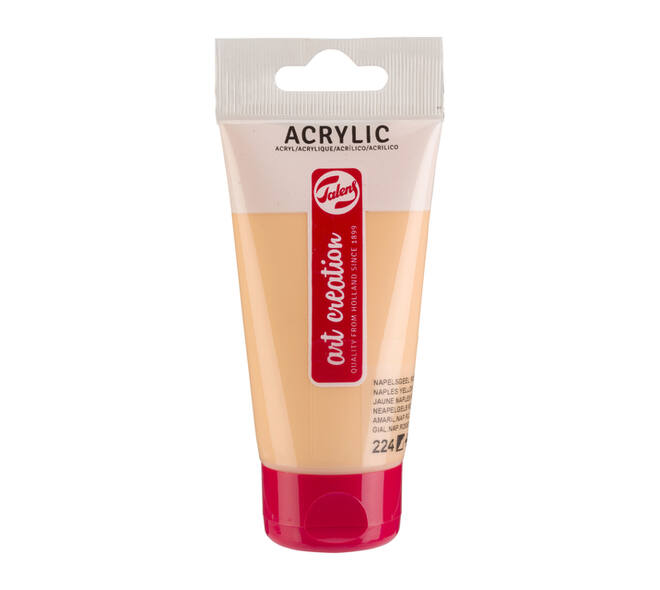 Acrylverf Talens Art Creation 224 napelsgeel rood tube à 75ml