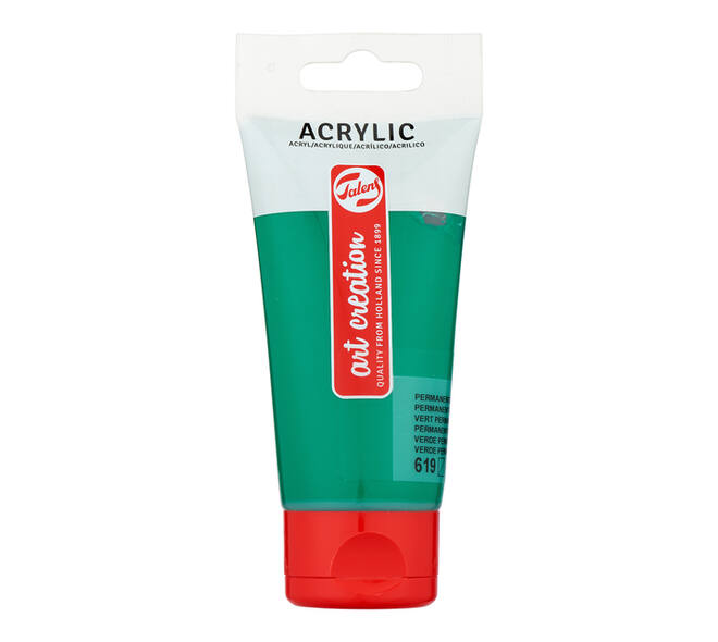 Acrylverf Talens Art Creation 619 permanentgroen donker tube à 75ml