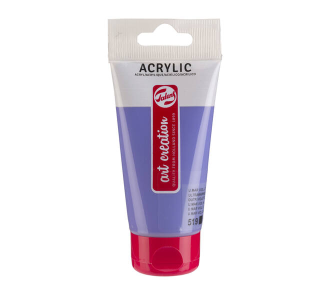 Acrylverf Talens Art Creation 519 ultramarijnviolet licht tube à 75ml