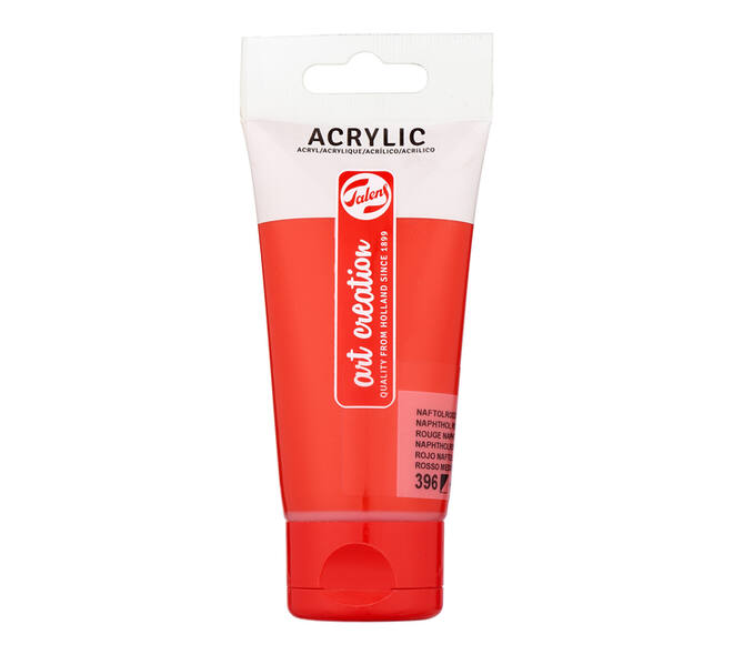 Acrylverf Talens Art Creation 396 middel naftolrood tube à 75ml