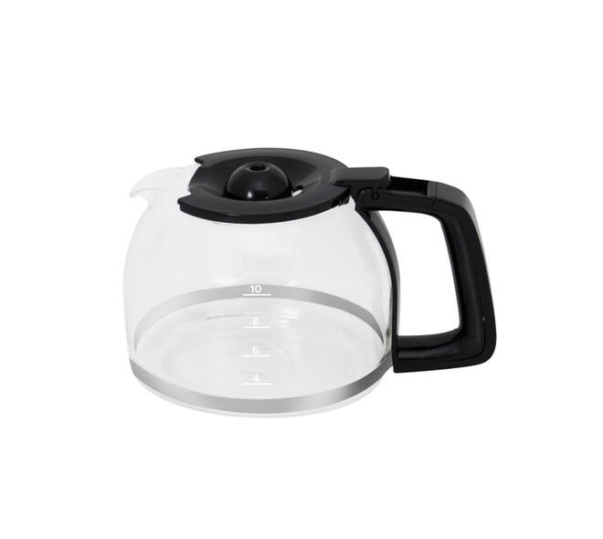 Koffiezetapparaat Inventum 1.25liter zwart met rvs