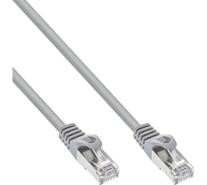 Kabel InLine Cat.5e SF UTP 1.5 meter grijs