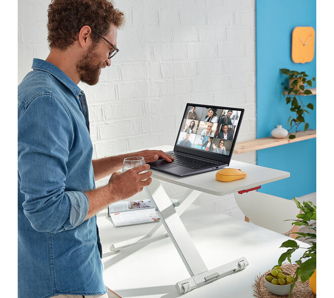 Zit-sta bureau Leitz Ergo Cosy