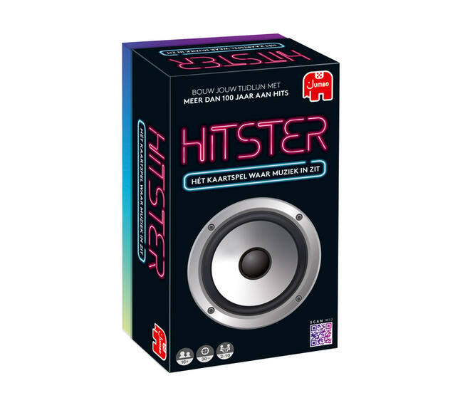 Kaartspel Hitster 16+ waar muziek in zit
