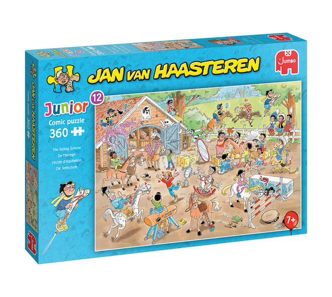 Puzzel Jan van Haasteren Junior The Riding School 360 stukjes