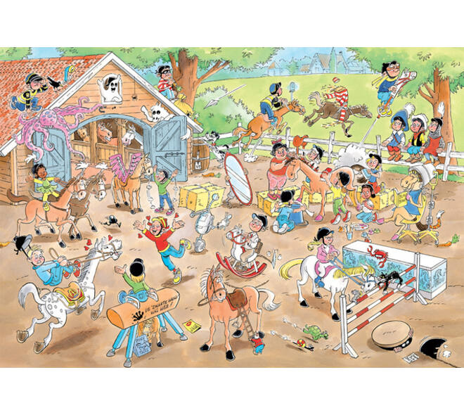 Puzzel Jan van Haasteren Junior The Riding School 360 stukjes