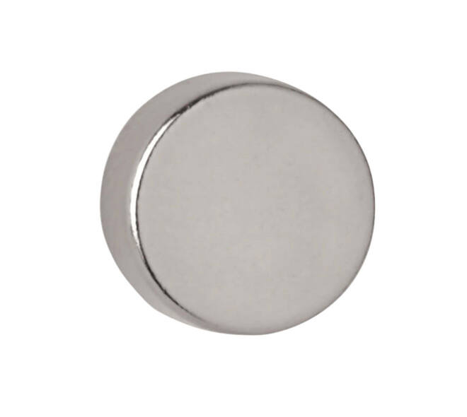 Magneet MAUL Neodymium rond 8x3mm 1.5kg 10 stuks