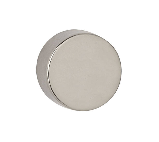 Magneet MAUL Neodymium rond 15x10mm 8kg 4 stuks
