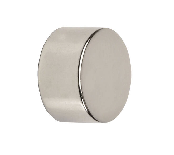 Magneet MAUL Neodymium rond 15x10mm 8kg 4 stuks