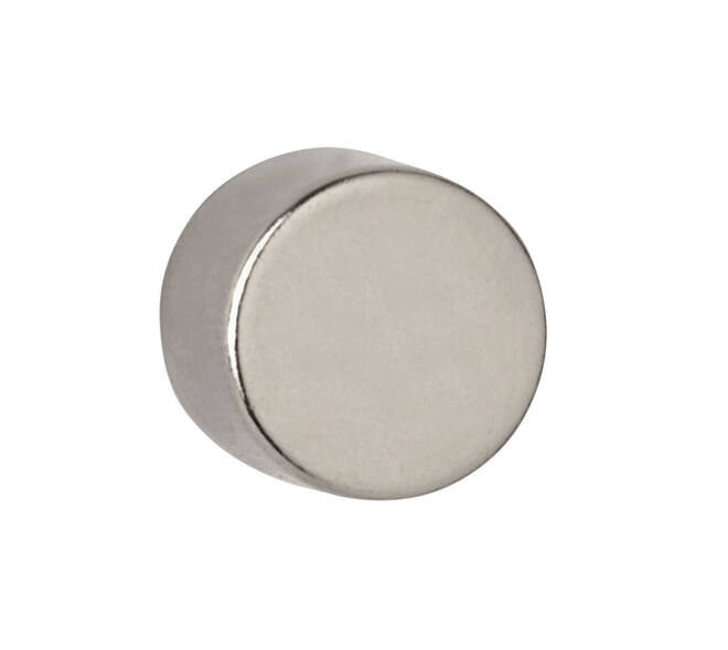 Magneet MAUL Neodymium rond 12x10mm 5.3kg 4 stuks
