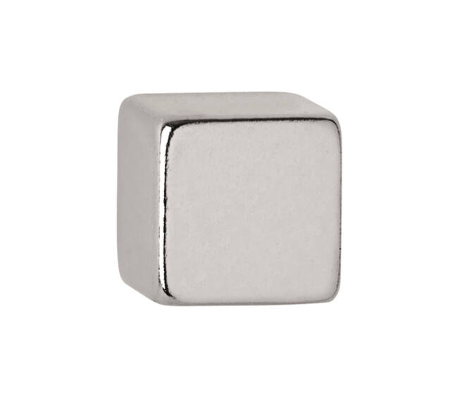 Magneet MAUL Neodymium kubus 10x10x10mm 3.8kg 10 stuks