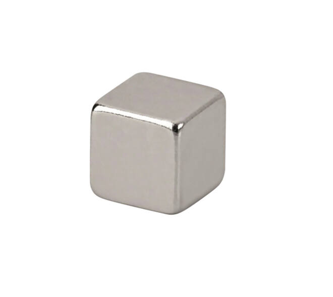 Magneet MAUL Neodymium kubus 5x5x5mm 1.1kg 10 stuks