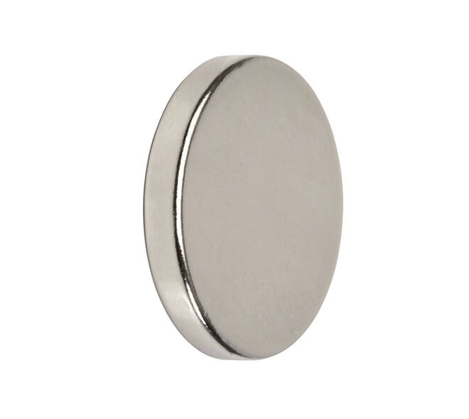 Magneet MAUL Neodymium rond 20x3mm 4.2kg 4 stuks