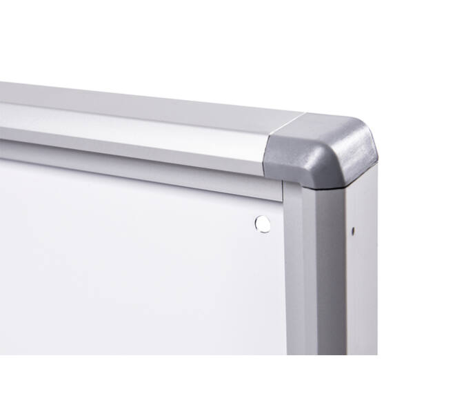Binnenvitrine wand MAULextraslim whiteboard 2xA4 met slot