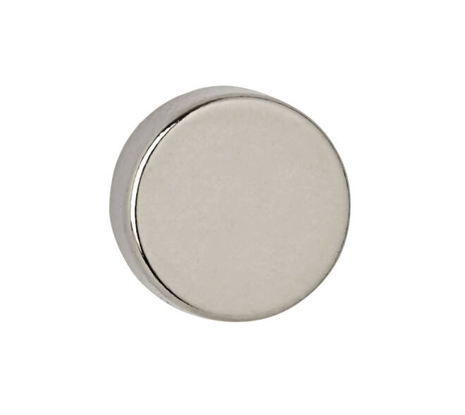 Magneet MAUL Neodymium rond 12x5mm 4kg 10 stuks