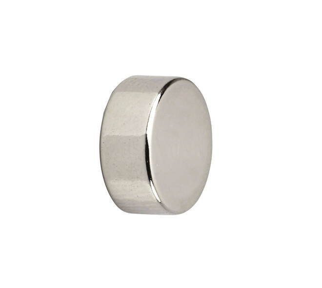 Magneet MAUL Neodymium rond 12x5mm 4kg 10 stuks