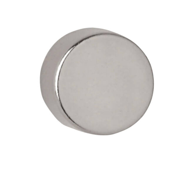 Magneet MAUL Neodymium rond 8x5mm 2.4kg 10 stuks
