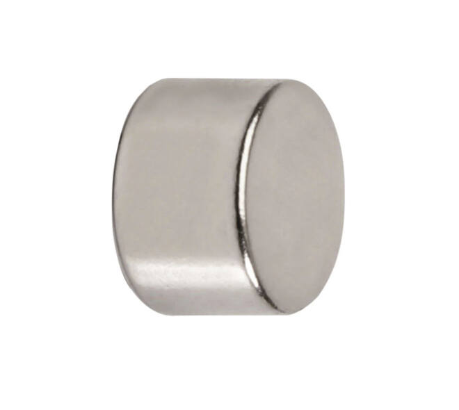 Magneet MAUL Neodymium rond 8x5mm 2.4kg 10 stuks