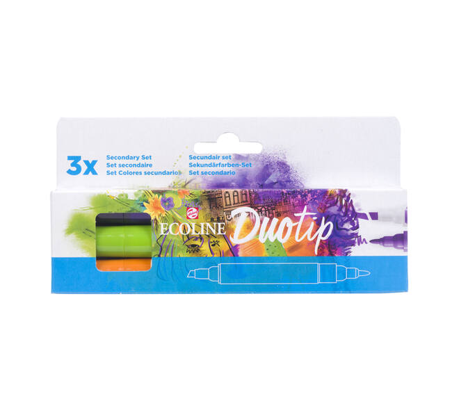 Duotip Talens Ecoline set à 3 stuks secundair